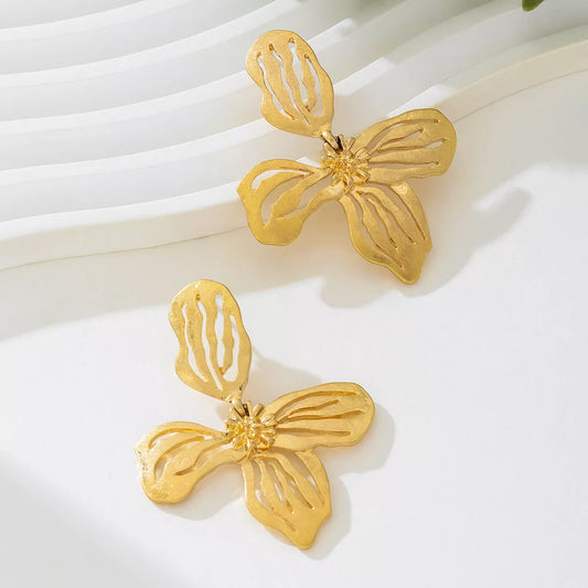 large butterfly earrings trendy fashion jewelry