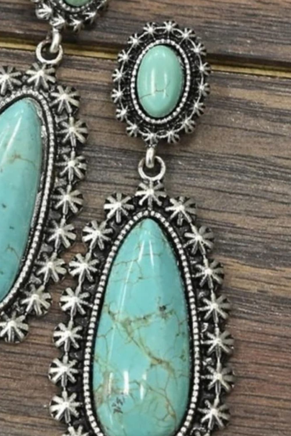 turquoise dangle earrings womens