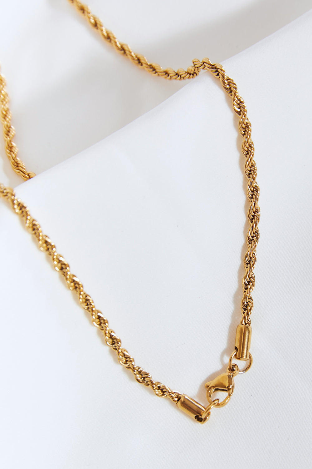 lightweight gold lightning necklace casual outfit accessory