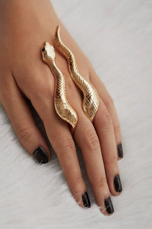Snake Ring - Gold Snake Ring | THE CHIC SQUAD